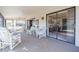 Enclosed patio offering a peaceful retreat with ample seating and natural light at 4315 Larrys Lagoon, Winter Haven, FL 33884