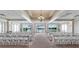 Elegant ceremony venue featuring white chairs, an arbor with lake view, and a charming setting for special events at 565 Osprey Landing Dr, Lakeland, FL 33813