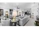 Inviting living room featuring neutral tones, stylish furniture and an open layout with high ceilings at 6810 Crystal Beach Rd, Winter Haven, FL 33880