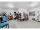 Walk-in closet with neutral walls and tile flooring, clothing racks, hat rack, and shoe shelves at 6810 Crystal Beach Rd, Winter Haven, FL 33880