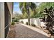Picturesque brick-paved yard with lush landscaping and a privacy fence, ideal for outdoor enjoyment at 6907 Eagle Ridge Blvd, Lakeland, FL 33813