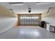 Clean and spacious two car garage with a workbench and ample storage perfect for any homeowner at 6907 Eagle Ridge Blvd, Lakeland, FL 33813