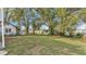 Spacious backyard with lush greenery and mature trees providing shade and a serene setting at 723 W Patterson St, Lakeland, FL 33803