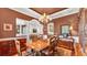 Spacious dining room with elegant chandelier and traditional furnishings at 9216 Tom Moore Rd, Lakeland, FL 33810