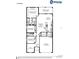 Detailed floor plan showcasing the layout of this home's bedrooms, bathrooms, and living spaces at 1123 Aruba Ave, Mulberry, FL 33860