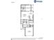 Detailed floor plan showcasing the layout with dimensions of all rooms including the owner's suite and gathering room at 1740 Burrows Ave, Lakeland, FL 33811