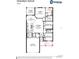 Detailed floor plan showcasing the layout of the home including the owner's suite, gathering room, and covered lanai at 1790 Daystar Dr, Haines City, FL 33844