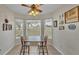 Bright breakfast nook with bay windows and views to the exterior at 3717 Highland Fairways Blvd, Lakeland, FL 33810