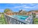 Community pool area provides a great place to relax and entertain guests at 707 Carpenters Way # 37, Lakeland, FL 33809