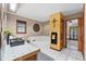 Bathroom with a whirlpool tub, vanity, and decor at 4410 Rushing Rd, Lakeland, FL 33810