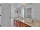 Bathroom featuring a double sink vanity and ample counter space, perfect for a busy household at 4512 Brookshire Pl, Lake Wales, FL 33898