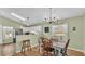 Inviting dining area with hardwood floors and natural light at 5207 St Lucia Dr, Lakeland, FL 33812