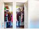 Walk-in closet with organized storage, providing ample space for clothes and accessories at 6525 Glen Meadow Dr, Lakeland, FL 33810