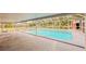Beautiful pool with screened enclosure and a large deck for entertaining at 135 Kenilwood Ln, Lakeland, FL 33809