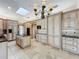 This kitchen includes granite countertops, custom cabinetry, and stainless steel appliances at 2605 Nevada Rd, Lakeland, FL 33803