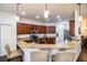 Beautiful kitchen with granite counters, stainless appliances and breakfast bar at 2814 Sheldon St, Lakeland, FL 33813