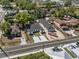 Aerial view of the newly renovated home and surroundings at 302 Ave P Nw, Winter Haven, FL 33881