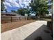 Fenced backyard shows spacious lawn and easy access to home at 330 W Wellington Dr, Lakeland, FL 33813