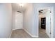 Light-filled entryway showcases stylish flooring and neutral wall paint at 4189 Marseille Ln, Lakeland, FL 33810