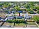 An aerial view of the home's location in the neighborhood at 4228 Sunny Land Dr, Lakeland, FL 33813