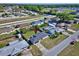 An aerial view of the home's location in the neighborhood at 4228 Sunny Land Dr, Lakeland, FL 33813