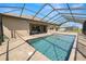 Inviting pool and lanai offering ample space for recreation and outdoor enjoyment at 5020 Truman Ln, Lakeland, FL 33812