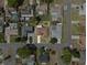 Birds eye view of property in a suburban neighborhood at 5432 Weber Pl, Lakeland, FL 33809