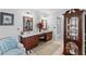 Ensuite bathroom with dual vanity sinks, cabinetry, and decor at 5432 Weber Pl, Lakeland, FL 33809