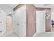 Hallway shows access to bathroom, bedroom, closet and other rooms in the home at 5883 Great Salt Ct, Lakeland, FL 33805