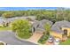 Aerial view showcases the house and surrounding lush greenery at 914 Christina Chase Dr # Drive, Lakeland, FL 33813