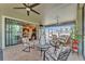 Large screened-in patio with seating areas and an indoor-outdoor feel at 914 Christina Chase Dr # Drive, Lakeland, FL 33813