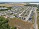 Expansive aerial view of a new residential community with ponds and well-planned street layouts at 1341 Mattie Pointe Blvd, Auburndale, FL 33823