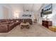 Inviting living room with neutral tones, comfortable seating, and ample space for relaxation at 221 Stevenson Rd, Winter Haven, FL 33884