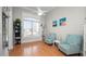 Inviting living room filled with natural light, wood floors, and stylish decor for relaxed living at 2569 Colonel Ford Dr, Lakeland, FL 33813
