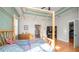 Spacious main bedroom with wood floors, natural light, and open layout at 2569 Colonel Ford Dr, Lakeland, FL 33813