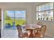 Cozy kitchen nook with lake views, perfect for enjoying meals with a scenic backdrop at 2653 State Road 557, Lake Alfred, FL 33850
