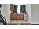 The kitchenette includes a sink, cabinets, a mini fridge, and tiled floors at 2653 State Road 557, Lake Alfred, FL 33850