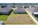Expansive backyard featuring a spacious lawn, offering a blank slate for landscaping and outdoor activities at 2929 Flying Blackbird Rd, Bartow, FL 33830