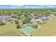 Aerial view of a community tennis court at 5638 Bloomfield Blvd, Lakeland, FL 33810