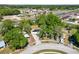 Aerial view of the property highlighting its location and surrounding amenities at 7324 Thomas Jefferson E Cir, Bartow, FL 33830