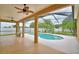 Inviting screened pool area with spacious deck, perfect for entertaining and enjoying the outdoors at 4069 Byrds Crossing Dr, Lakeland, FL 33812
