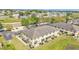 Scenic aerial view of the community highlighting lush greenery and well-kept townhouses at 517 Sandstone St, Lakeland, FL 33809