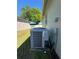 Outdoor shot of the home's AC unit in the yard at 8181 Bristol Bay Ave, Lakeland, FL 33810