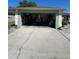 Attached garage providing convenient parking and storage solutions, with an open doorway at 8181 Bristol Bay Ave, Lakeland, FL 33810