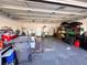 Spacious garage featuring ample storage space and a clean, organized layout at 811 W Heron Pl, Winter Haven, FL 33884