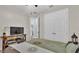 Cozy bedroom featuring a TV stand and large closet at 1342 Heritage Landings Dr, Lakeland, FL 33805