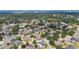 Expansive aerial view of a suburban neighborhood surrounded by lush greenery and tree-lined streets at 715 Hanover Ct, Lakeland, FL 33813