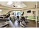 Fitness center showcasing modern exercise equipment with treadmills and stationary bikes at 1010 Penguin Pl, Lakeland, FL 33809