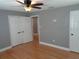 Bedroom with hardwood flooring and closet at 1014 Lexington St, Lakeland, FL 33801