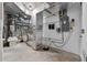 Unfinished basement with exposed ductwork and concrete flooring at 1760 Old Bartow Eagle Lake Rd, Bartow, FL 33830